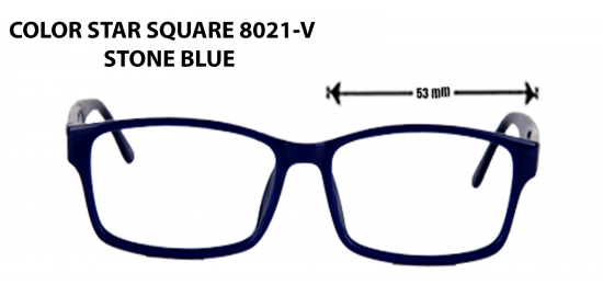 COLOR STAR SQAURE  8021 -V STONE BLUE